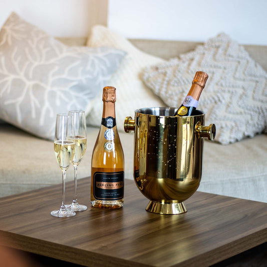 Trombone Champagne Bucket Gold - Nick Munro