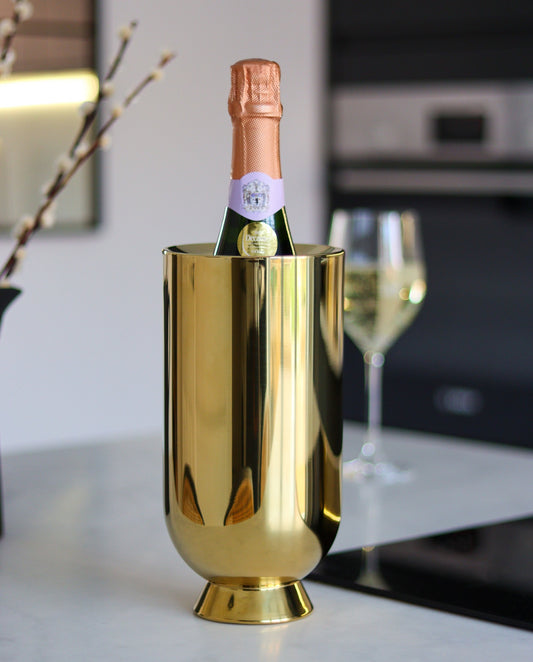 Trombone Wine Cooler Gold - Nick Munro