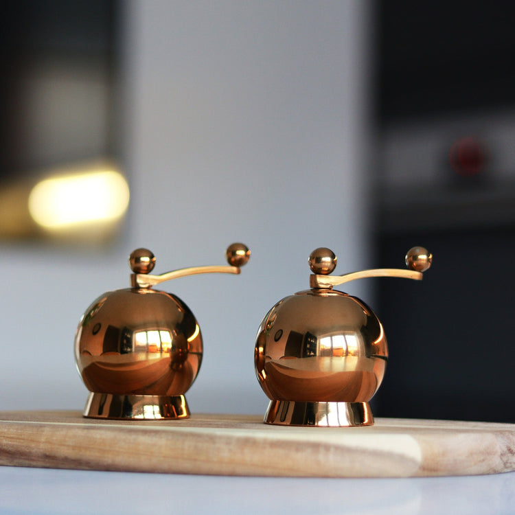 Spheres Salt Mill Small Bronze - Nick Munro