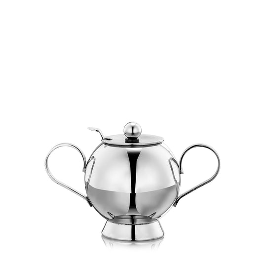 Spheres Sugar Bowl & Spoon - Nick Munro