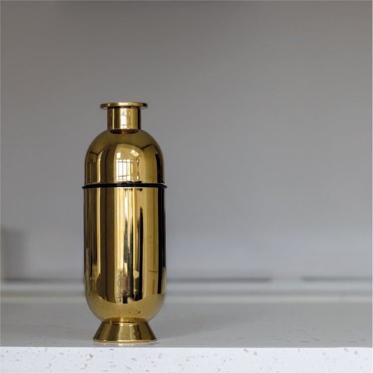 Trombone Cocktail Shaker Gold - Nick Munro